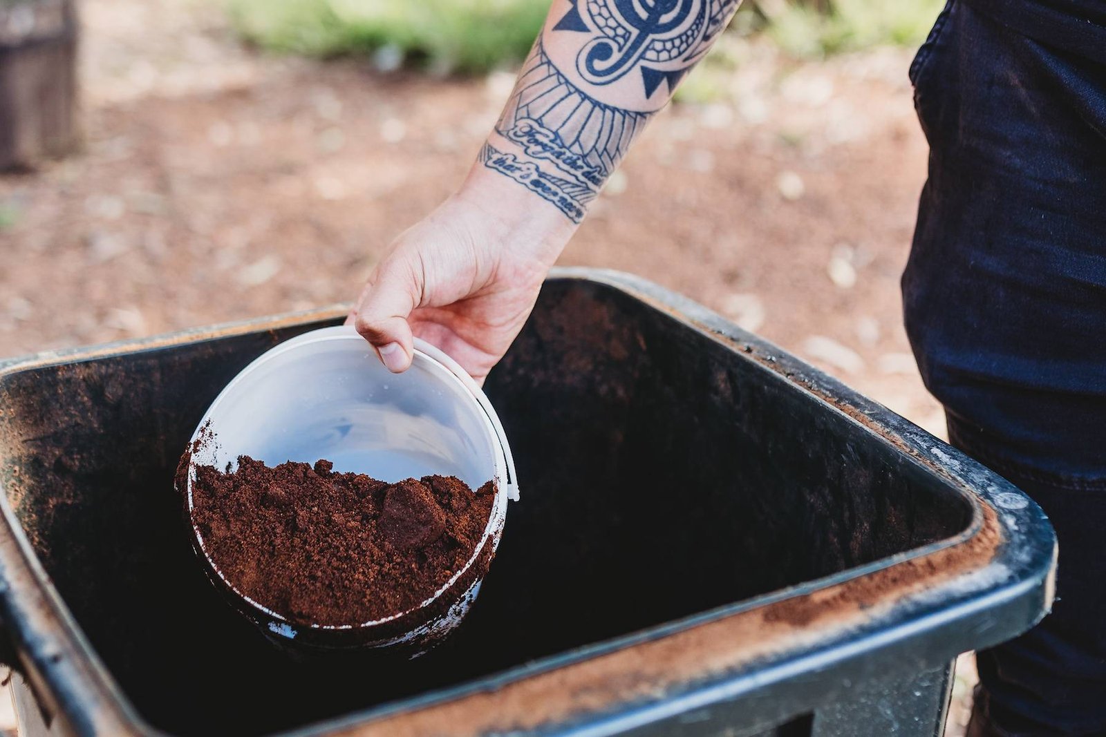 8 practical ways to re-use spent coffee grounds | Two Before Ten