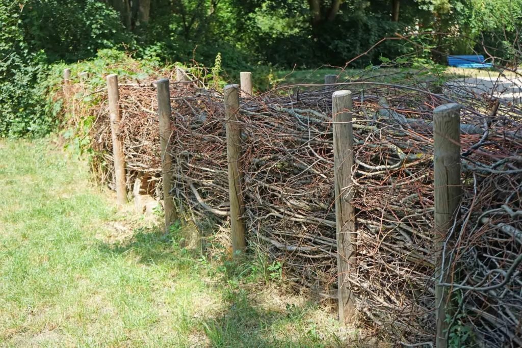 Building a Dead Hedge- Enhance Your Garden with a Unique Winter Project |  Dig Into DeKalb County