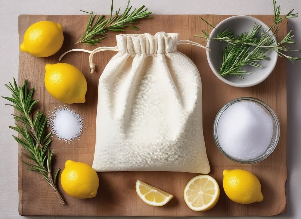 Lemon  Rosemary Hanging Air Freshener | DIY Natural Home Deodoriser